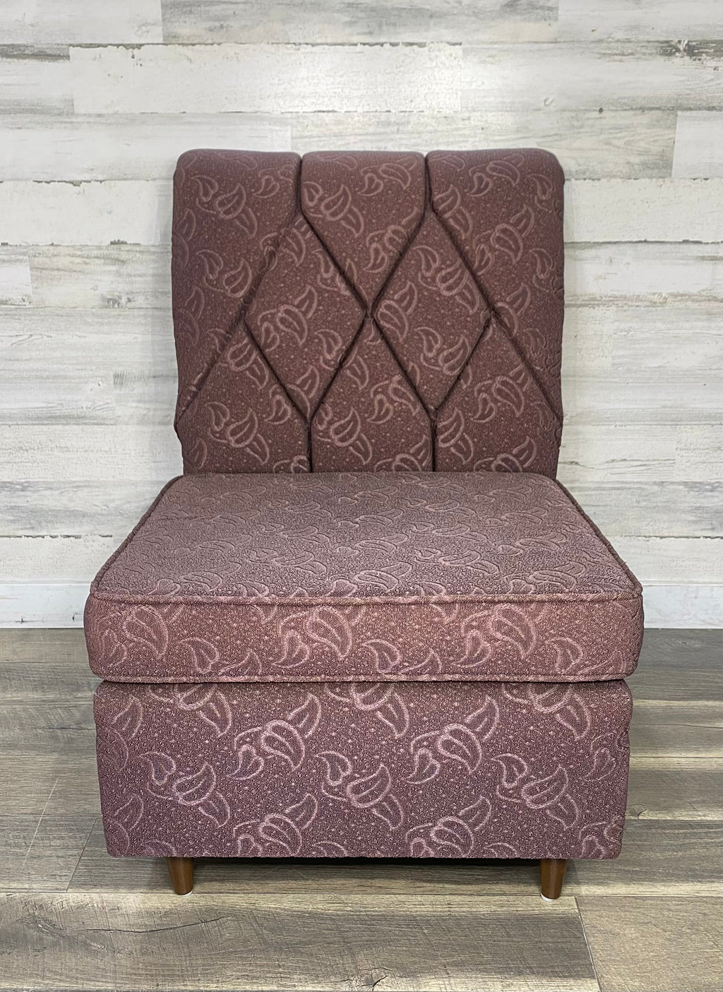 Mid Century Modern Slipper Accent Chair