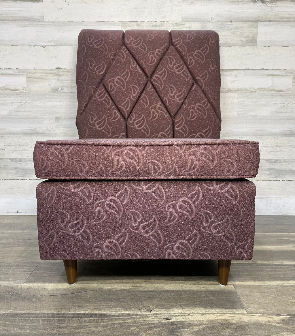 Mid Century Modern Slipper Accent Chair