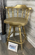 Gold Swivel Bar Stool