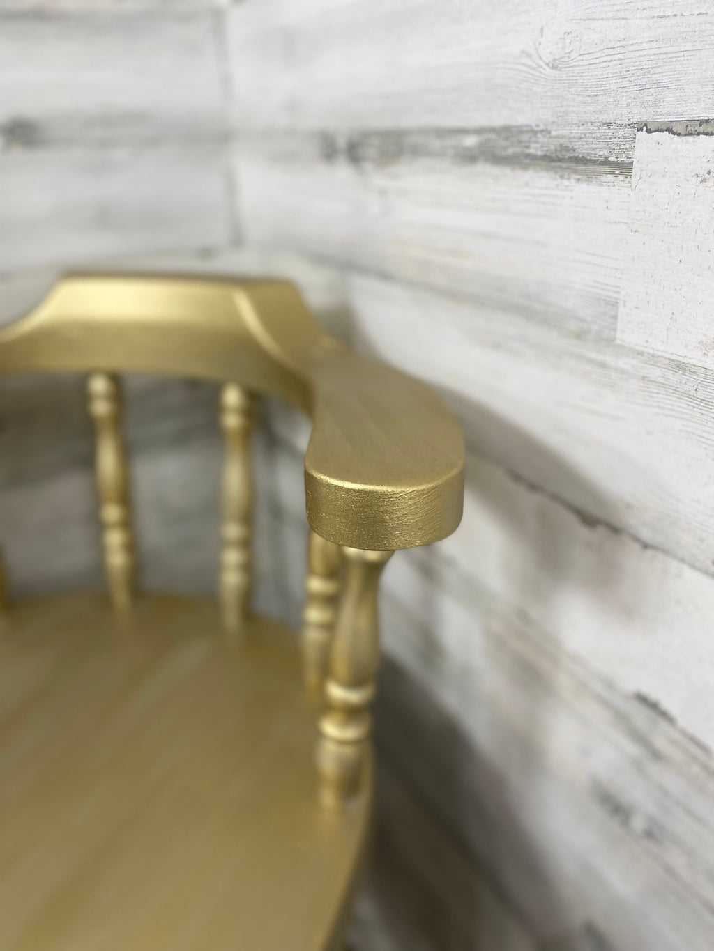 Gold Swivel Bar Stool